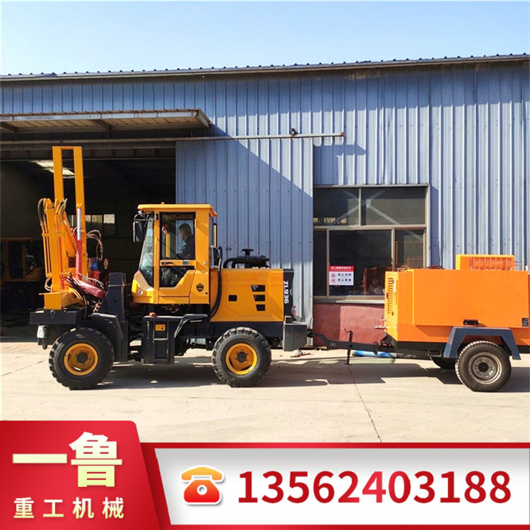 10立方護(hù)欄打樁機(jī)